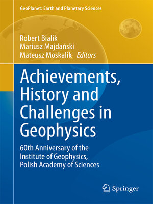 cover image of Achievements, History and Challenges in Geophysics